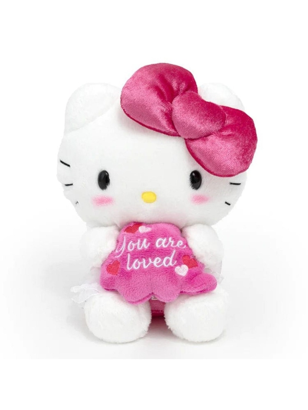 Hello Kitty Message "You Are Loved" Plush - 7"